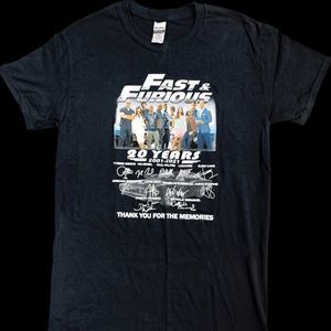 Fast & Furious 20 Year Anniversary T-Shirt